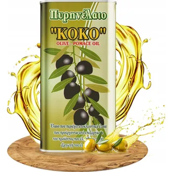 Rostlinný olej Sansa (olivový olej z pokrutin) čistý (rafinovaný) Elmar 5000 ml