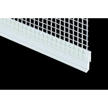 Stavební materiál Okapnice s tkaninou UNI 3 sokl. profil