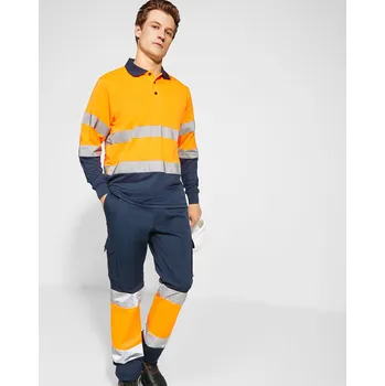 montérky Roly Pánské pracovní kalhoty Daily stretch HV