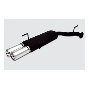 Zadní díl výfuku ULTER SPORT Sportovní výfuk OPEL Vectra B facelift HATCHACK & SEDAN 1999-2002, 2x koncovka kulatá 80mm Vyberte motor: 1,8 16V 92kW SEDAN_2