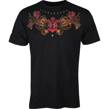 Pánské tričko tričko hardcore pánské - VIVA LA RAZA - AFFLICTION - A27829-BK - M