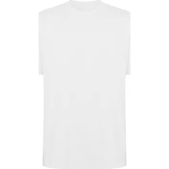 Dámské oblečení Oversize tričko Bull bílá (01) M