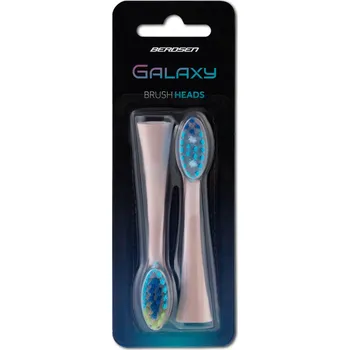 Elektrický zubní kartáček HLAVICE SONICKÉHO ZUBNÍHO KARTÁČKU BERDSEN GALAXY 2 ks