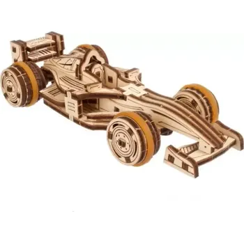 ostatní stavebnice Ugears 3D dřevěné mechanické puzzle Compact Racer