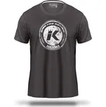 Tréninkové triko King Pro Boxing - šedá, KPB Logo Grey L