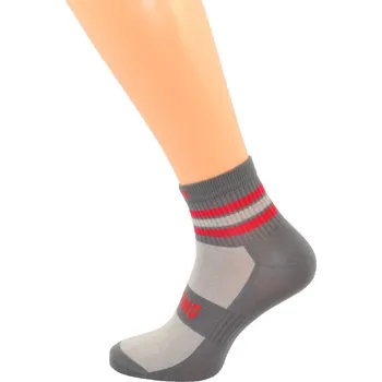 Dámské ponožky Gapo Dámské kotníkové ponožky Sporting new 1. Velikost: 7-8 (EU 41-42), 2. Barva: světle šedá/středně šedá