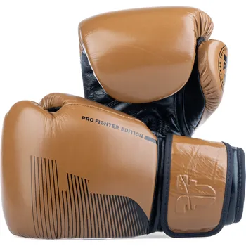 Boxerské rukavice Boxerské rukavice Fighter Pro - hnědá, FBG-PRO-003 10