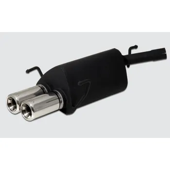 Zadní díl výfuku ULTER SPORT Sportovní výfuk OPEL Corsa C 2001-2006, 2x koncovka kulatá 80mm Vyberte motor: 1,0i 12V 44kW HATCHBACK_2