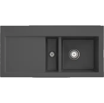 Villeroy & Boch Subway 60 - Vestavěný dřez 1000x510 mm, Graphite CeramicPlus 671200I4