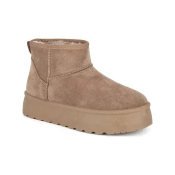 Dámská zimní obuv Sněhule Jenny Fairy WSX23-01 Hnědá 42