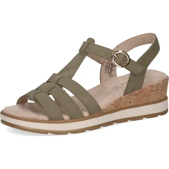Dámské lodičky CAPRICE dámské sandály 9-28709-44 Barva: olivová, Velikost: 40