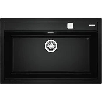 Granitový dřez Teka Nova XXL dřez tegranit 79x51 cm černá 115230057