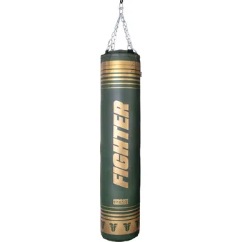 Boxovací pytel Fighter boxerský pytel XTR 150 a 180cm - khaki/zlatá 150 cm