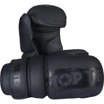 Boxerské rukavice Otevřené rukavice Top Ten “Power Ink" - černá, 21654-99 M