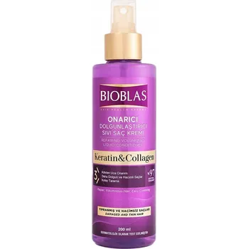Bioblas - Kolagenovo-Keratinový Kondicionér ve spreji Bez Oplachování 200 ml