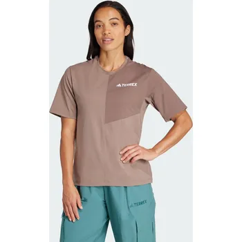 Pánské tričko ADIDAS Tričko Terrex Multi Climacool M BÉŽOVÁ|KAŠTANOVÁ|KHAKI