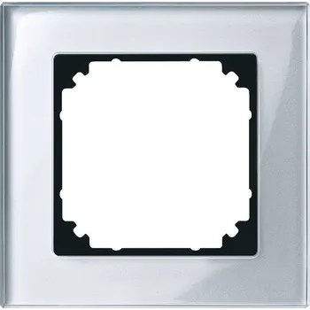 Merten 1násobné rámeček kryt M Plan, Systéem M stříbrná 489160 1 ks