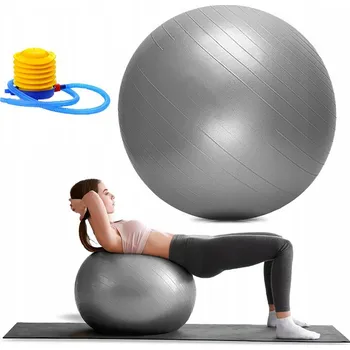 Gymnastický míč GYMNASTICKÝ MÍČ REHABILITAČNÍ FITNESS NA CVIČENÍ JÓGA 65cm + PUMPIČKA