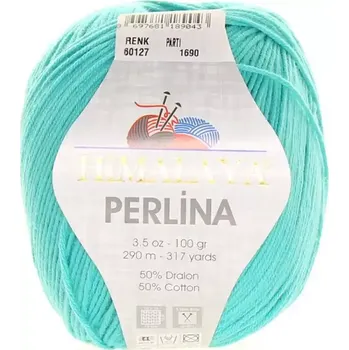 Příze Himalaya Perlina 60127 Tyrkysová (Příze Perlina 60127 Tyrkysová)