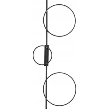 Nástěnné svítidlo KINKIET NOWODVORSKI CIRCOLO 10816 ČERNÉ / BÍLÉ