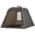 Bivak Rybářský stan rychloupínací pro 4 osoby 260 x 260 x 211 cm hnědý