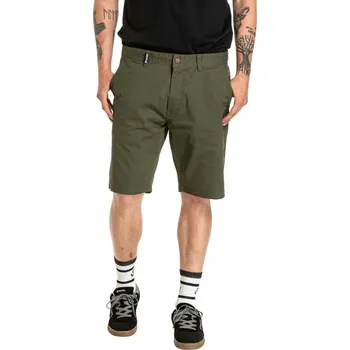 Pánské kraťasy Pánské kraťasy Meatfly Anthrax 2.0 olivová 36