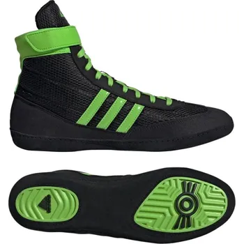 Boxerská obuv Zápasnická obuv adidas Combat Speed 4 - černá/neon, IG2025 40 2/3