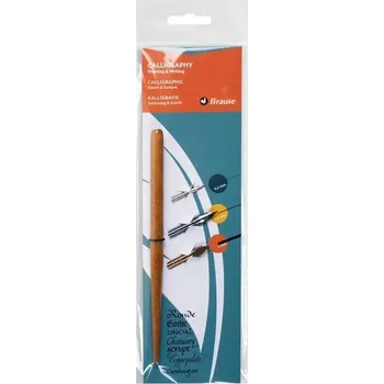 Speciální výtvarná barva Brause 16003B Kaligrafická sada