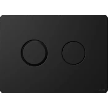 Klozet Cersanit Accento Circle, splachovací tlačítko, černá matná, K97-425