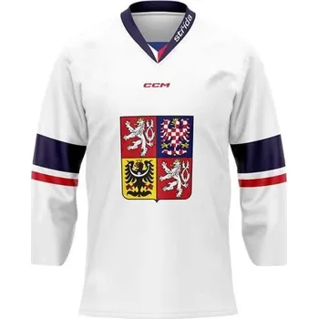 Hokejový dres Hokejový dres Střída FAN ČR EHT XL Bílá, Tmavě modrá, Mix