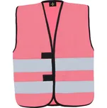 Dětská reflexní vesta - růžová Velikost: XXS
