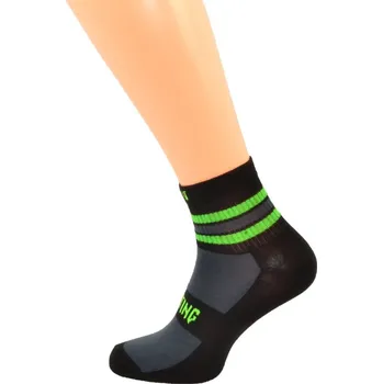 Pánské ponožky Gapo Pánské kotníkové ponožky Sporting new 1. Velikost: 7-8 (EU 41-42), 2. Barva: tmavě šedá/černá