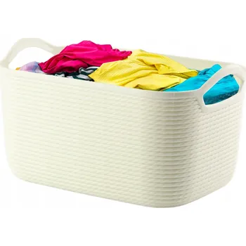 Odpadkový koš Univerzální koš plast béžový