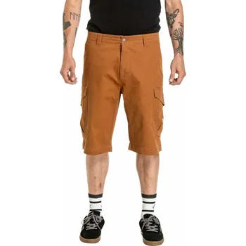 Pánské kraťasy Pánské kraťasy Meatfly Icon 2.0 hnědá 38