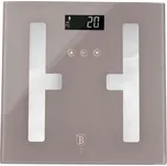 BERLINGERHAUS Osobní váha s měřením tuku, svalů a vody 180 kg Taupe Collection BH-9757