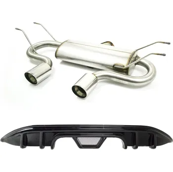 Výfuková trubka ULTER SPORT Sportovní výfuk MAZDA MX5 typ ND 2014-2019,2x duplex koncovka kulatá 90mm Vyberte motor: 2,0 118/135kW COUPE_1