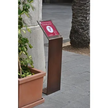 Cortenová informační cedule BENITO Attica