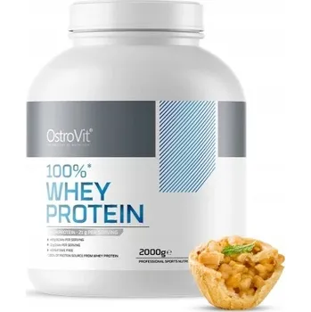 Protein Protein OstroVit 100% Whey Protein koncentrát WPC jablečný koláč (jablečný koláč) 2000 g