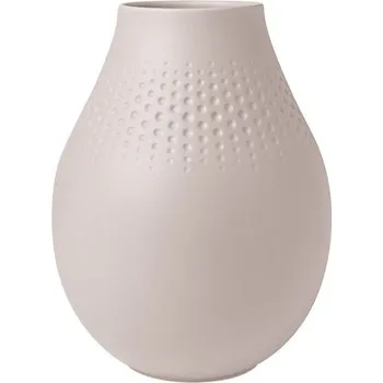 Váza Villeroy & Boch Collier Beige porcelánová váza Perle, 20 cm 10-1686-5513