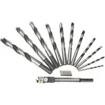 Magg Sada vrtáků do dřeva - 14 ks (3,4,5,6,7,8, 9,10,11,12,13mm)
