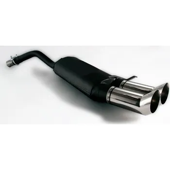 Zadní díl výfuku ULTER SPORT Sportovní výfuk ŠKODA Felicia 1994-2001, 2x koncovka kulatá 80mm Vyberte motor: 1,3 40/43/50kW HATCHBACK_2