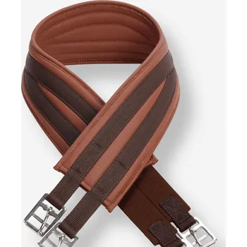 Podbřišník FOUGANZA Syntetický podbřišník pro koně a poníky 100 135cm KAŠTANOVÁ