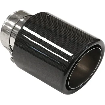 Koncovka výfuku MTUNING Koncovka výfuku 1x101 mm, vstup 76 mm KARBON lesklá_3