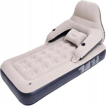Nafukovací matrace MATRACE S OPĚRKOU KANAPE PONTÓN NAFUKOVACÍ KEMPINGOVÁ POSTEL 191 CM