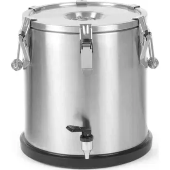 Přenosná termoska s kohoutkem, Profi Line , HENDI, Profi Line, 20L, ø330x(H)360mm