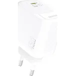 Dudao A28 nabíječka do sítě USB-C PD / 45W / GaN / bílá