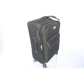 COCODIVO Cestovní kufr 2021 TEXTILNÍ s expandérem velký XL černý černá VELKY