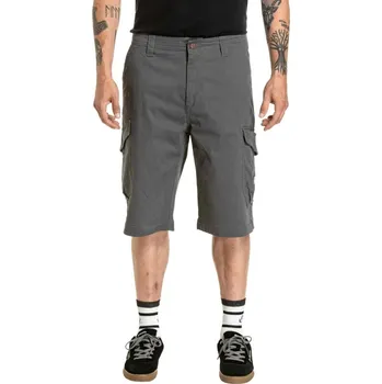 Pánské kraťasy Pánské kraťasy Meatfly Icon 2.0 tmavě šedá 34