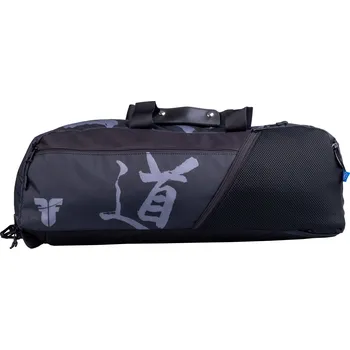 Sportovní taška Sportovní taška Fighter Bushido - černá/šedá, FTS-14-BSD-BK M