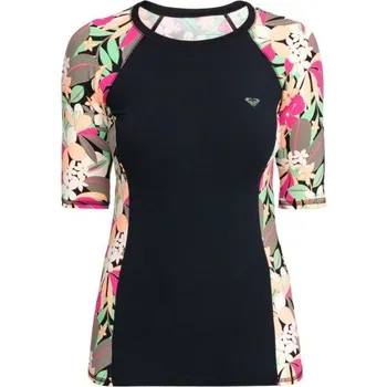 Oblečení a móda Dámské surfovací triko Roxy LYCRA PRINTED XS Černá, Mix